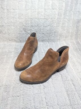 Sorel Women's Brown Suede Chukka Ankle Boots Size 9